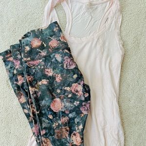 Lululemon outfit calia tank top